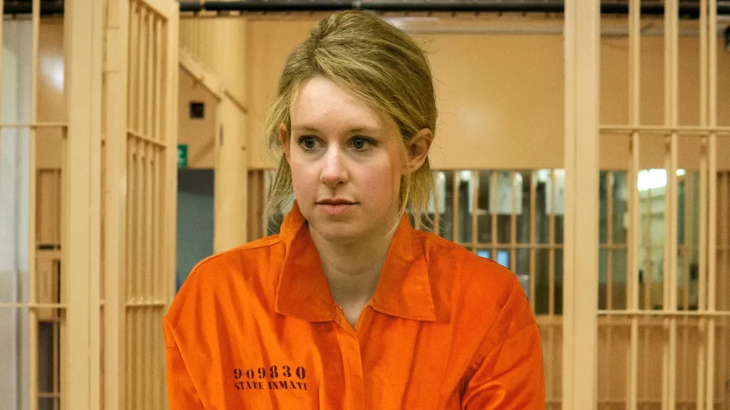 elizabeth holmes in jail