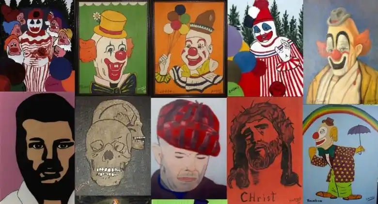 John Wayne Gacy paintings