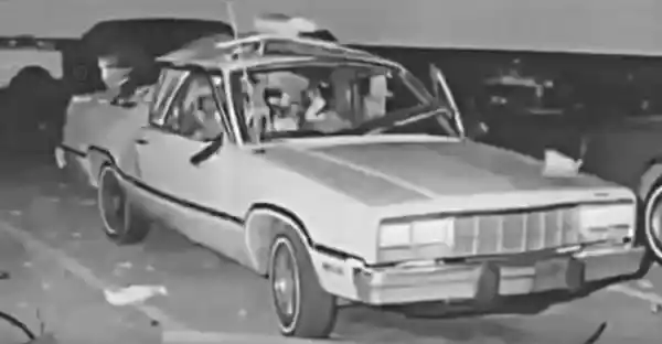 John Gentry's car after 1983 explosion