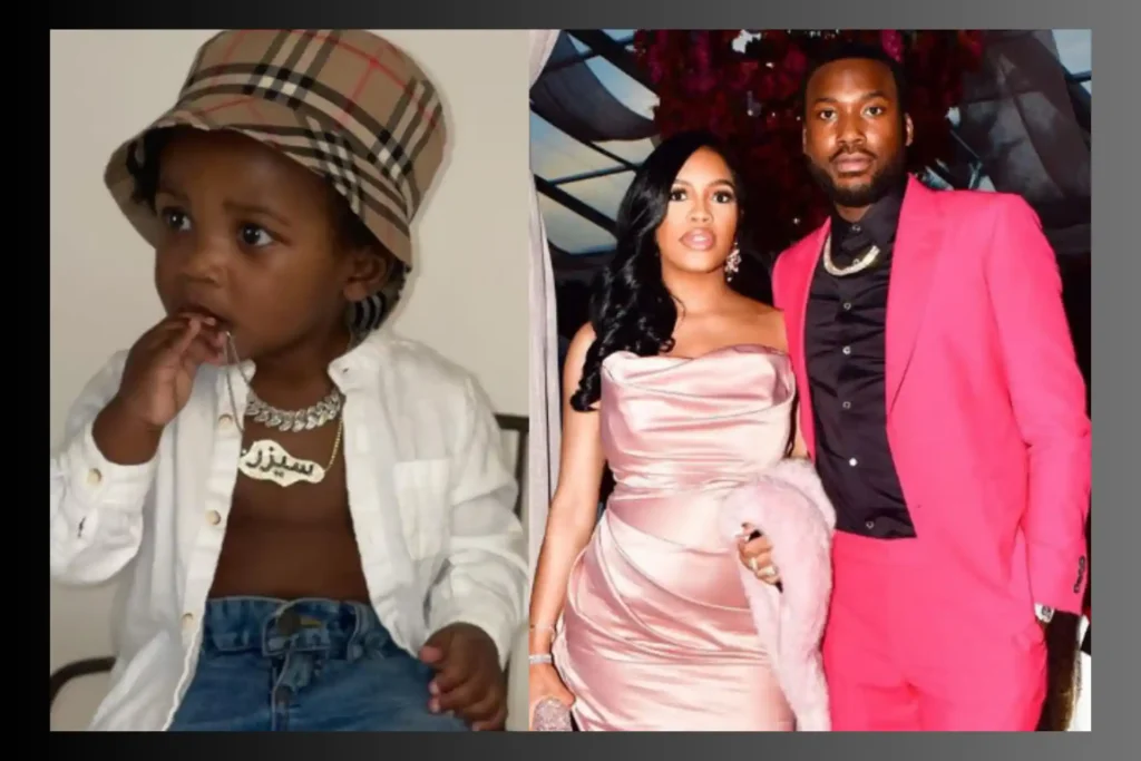 milan harris and meek mill and their baby