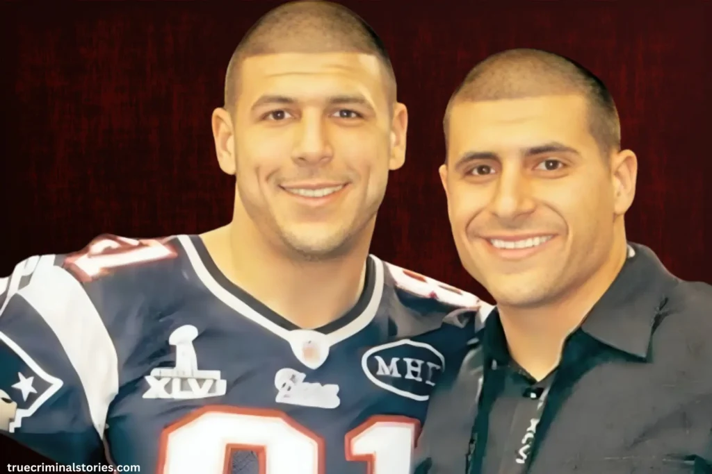 Aaron Hernandez and Brother D.J.